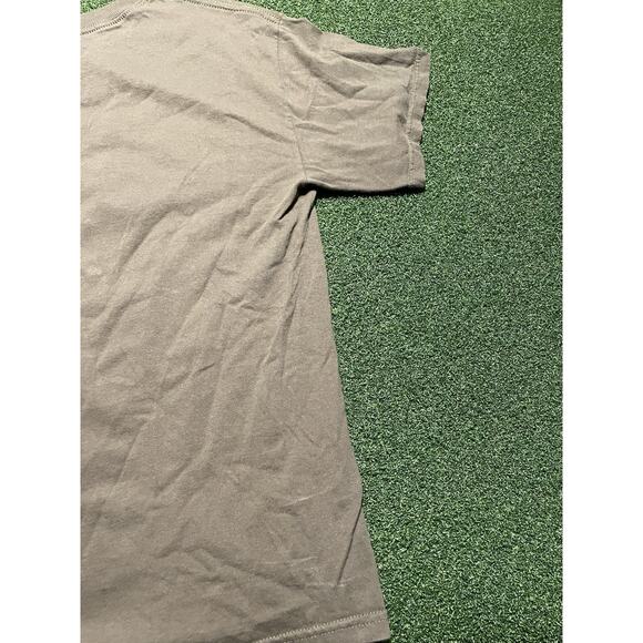 Chevy Trucks Wolf Animal Nature T Shirt Y2K Tribal Chevrolet Promo Olive Size M - Picture 10 of 11